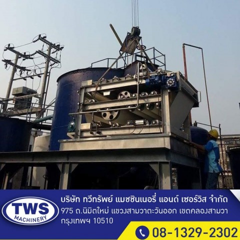 ติดตั้งถังเหล็ก ถังสเตนเลสอุตสาหกรรม